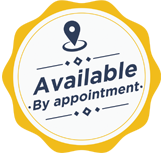Available by appointment icon